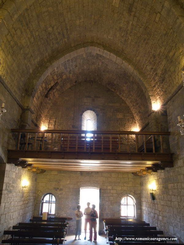 VISTA DEL TEMPLO HACIA LOS PIES